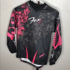 Girls Fox motocross Jersey size kids Medium